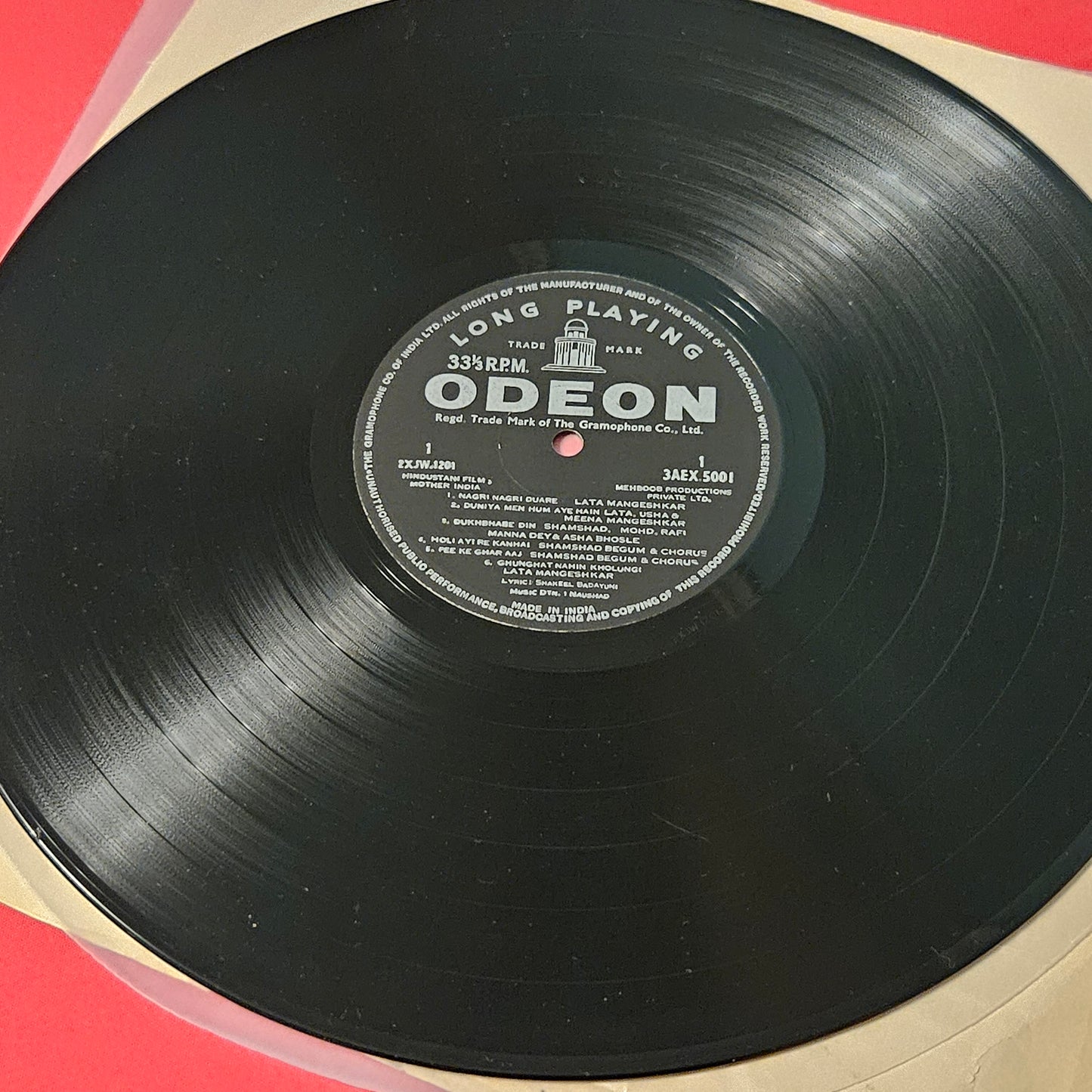 Mother india - Classic original soundtrack by Naushad in near mint condition Pristine