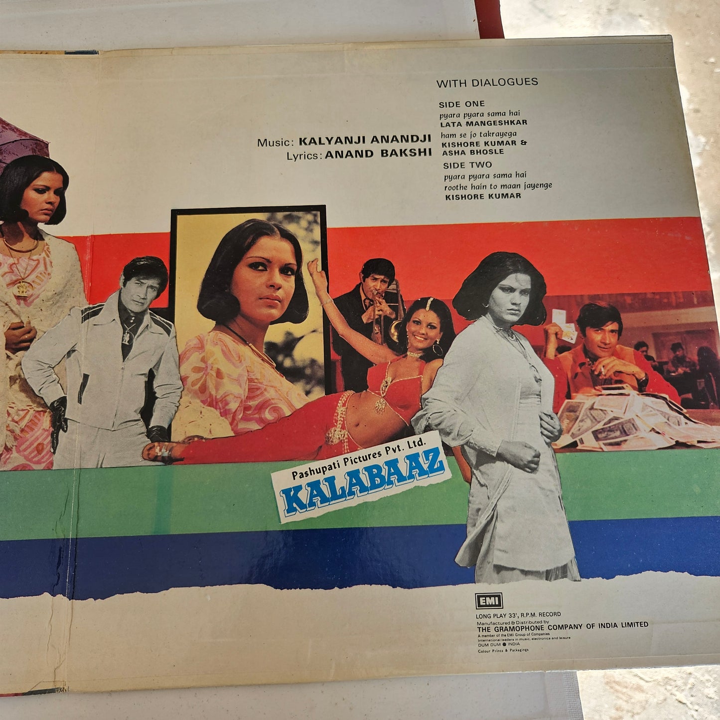Kalabaaz - kalyanji Anandji Rare psych fun record in near mint gatefold cover
