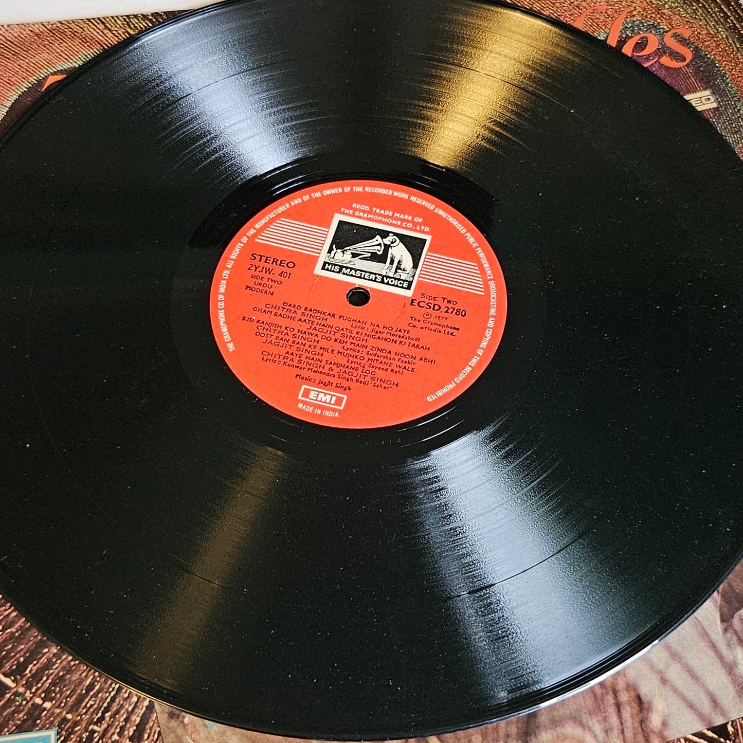 Ghazals - Jagjit Singh and Chitra Singh -   The Unforgettables in excellent condition