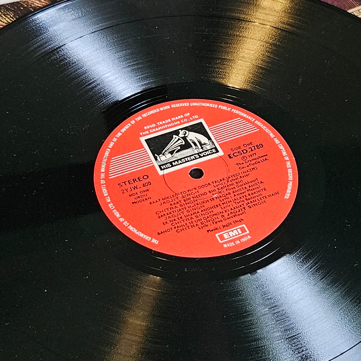 Ghazals - Jagjit Singh and Chitra Singh -   The Unforgettables in excellent condition