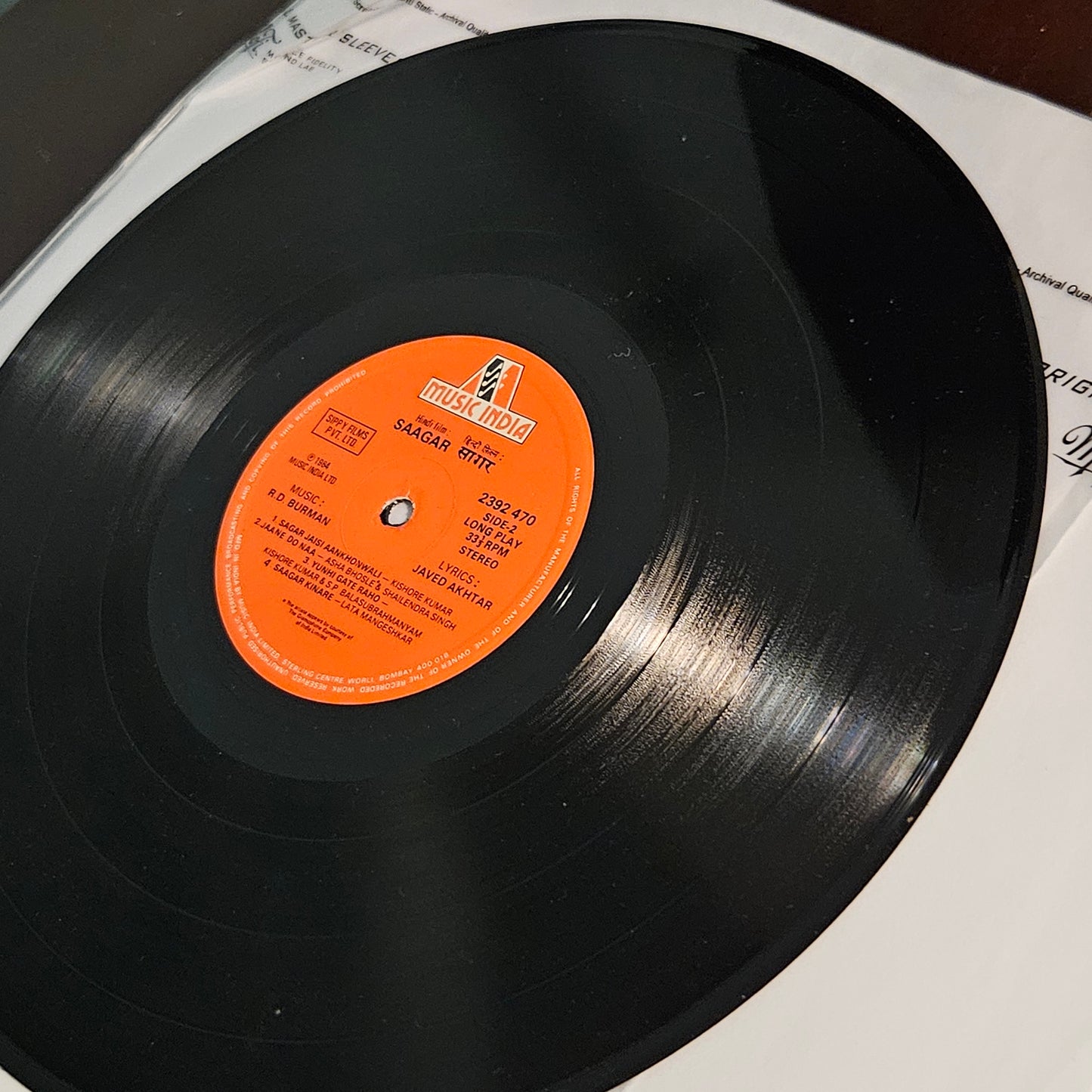 Saagar - R D Burman blockbuster in near mint condition