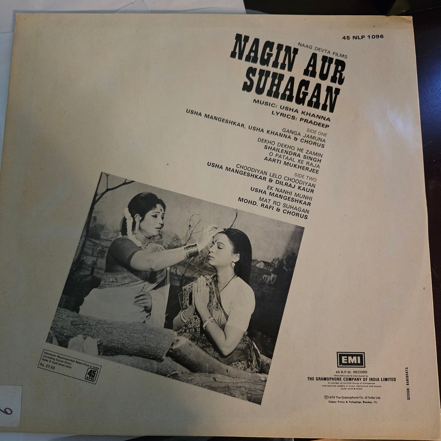 Usha Khanna - Nagin Aur Suhagan Near MINT