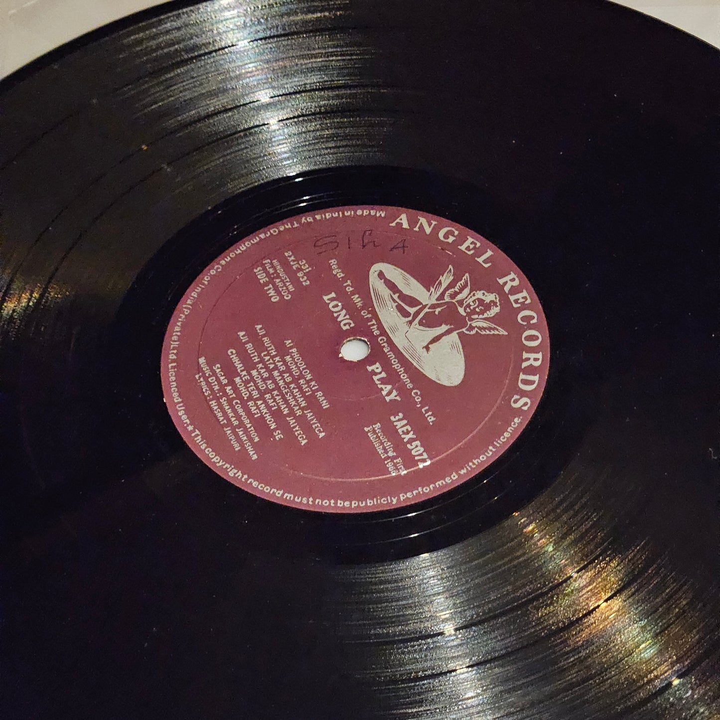 Arzoo - Shankar Jaikishan superhit 1st Angel in VG+ condition