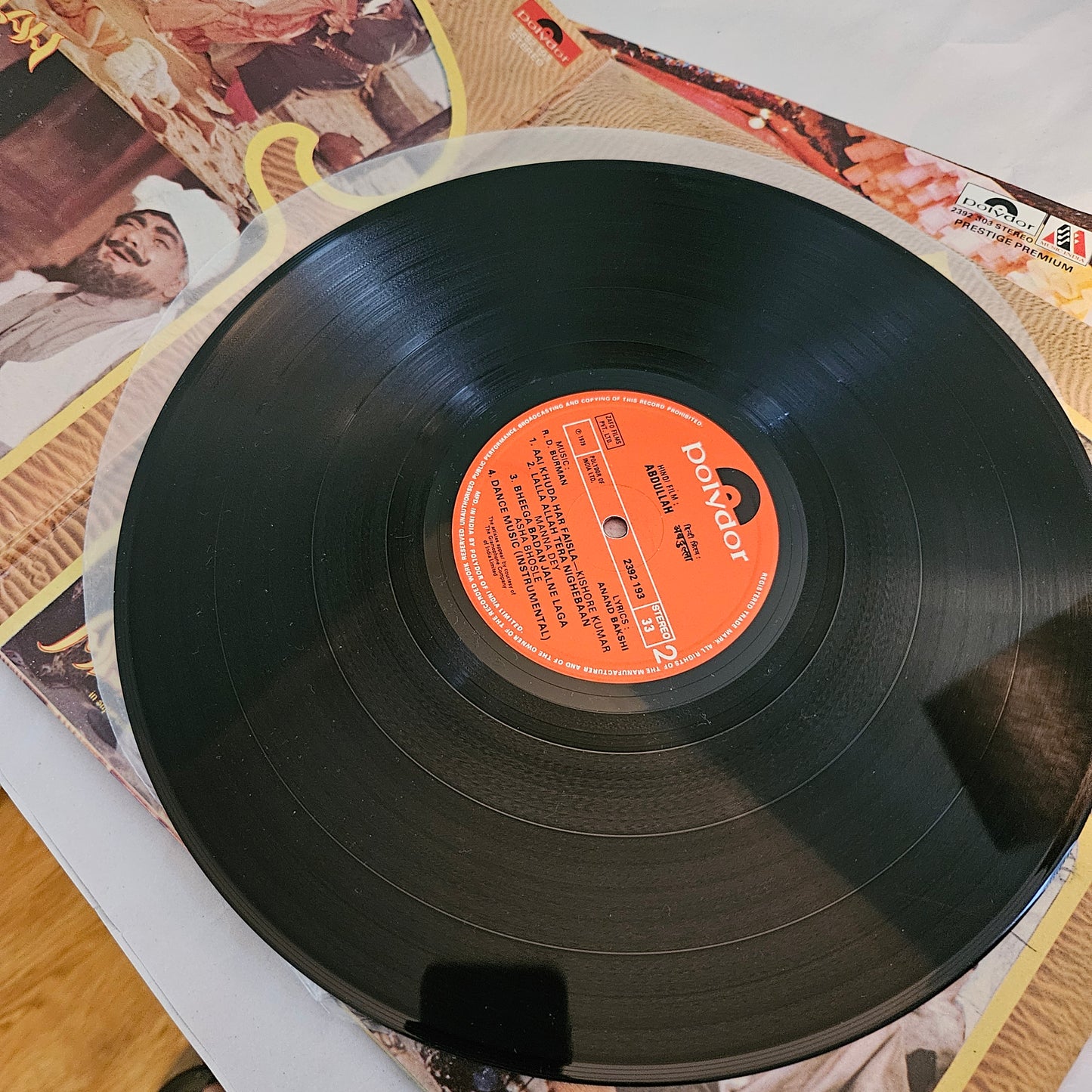 2 LPs package R. D. Burman Abdullah, Zamaane Ko Dikhana Hai Stereo Blockbuster soundblast in Excellent