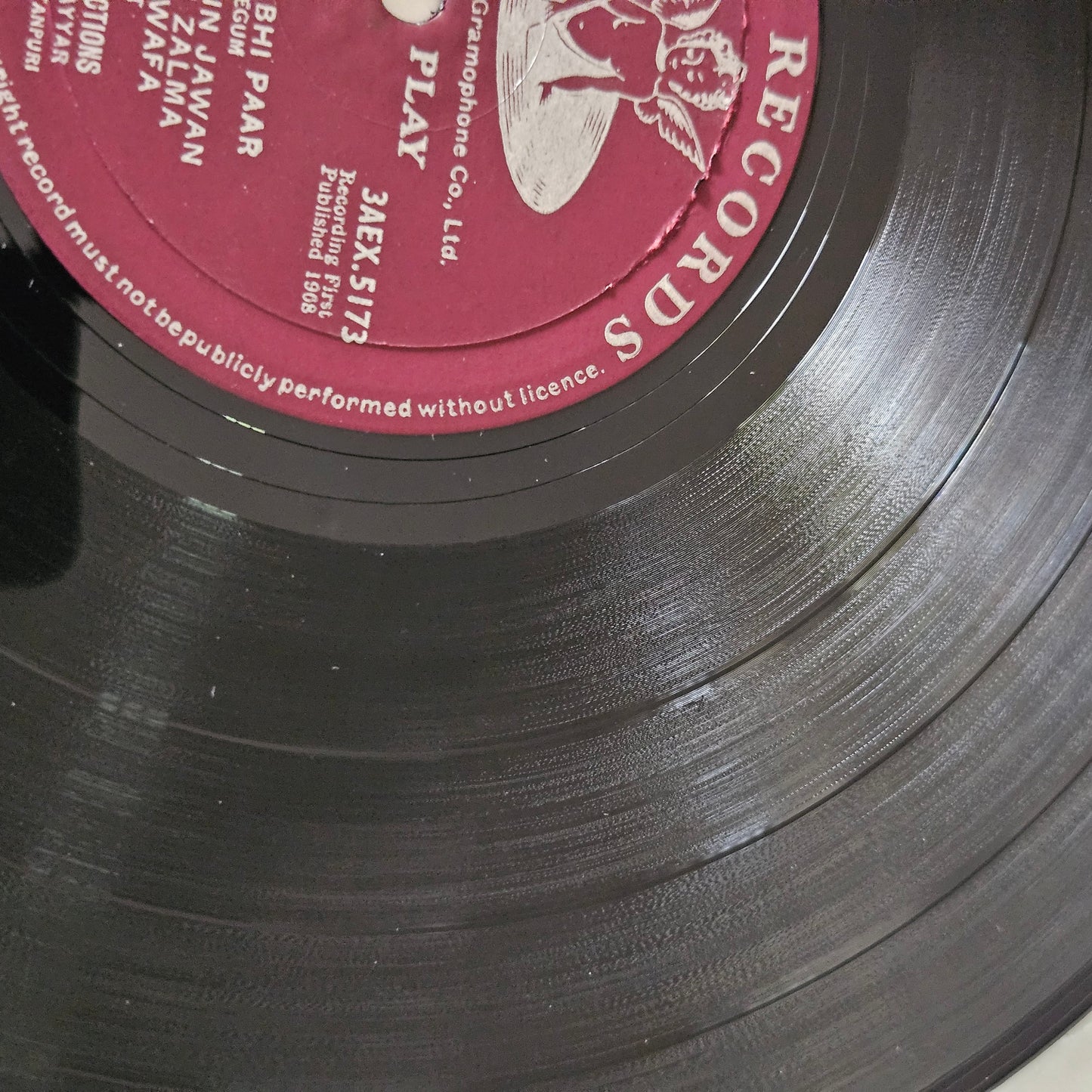 Aar Paar - 1st Angel music by O P Nayyar in near mint from original soundtrack - from well kept collection