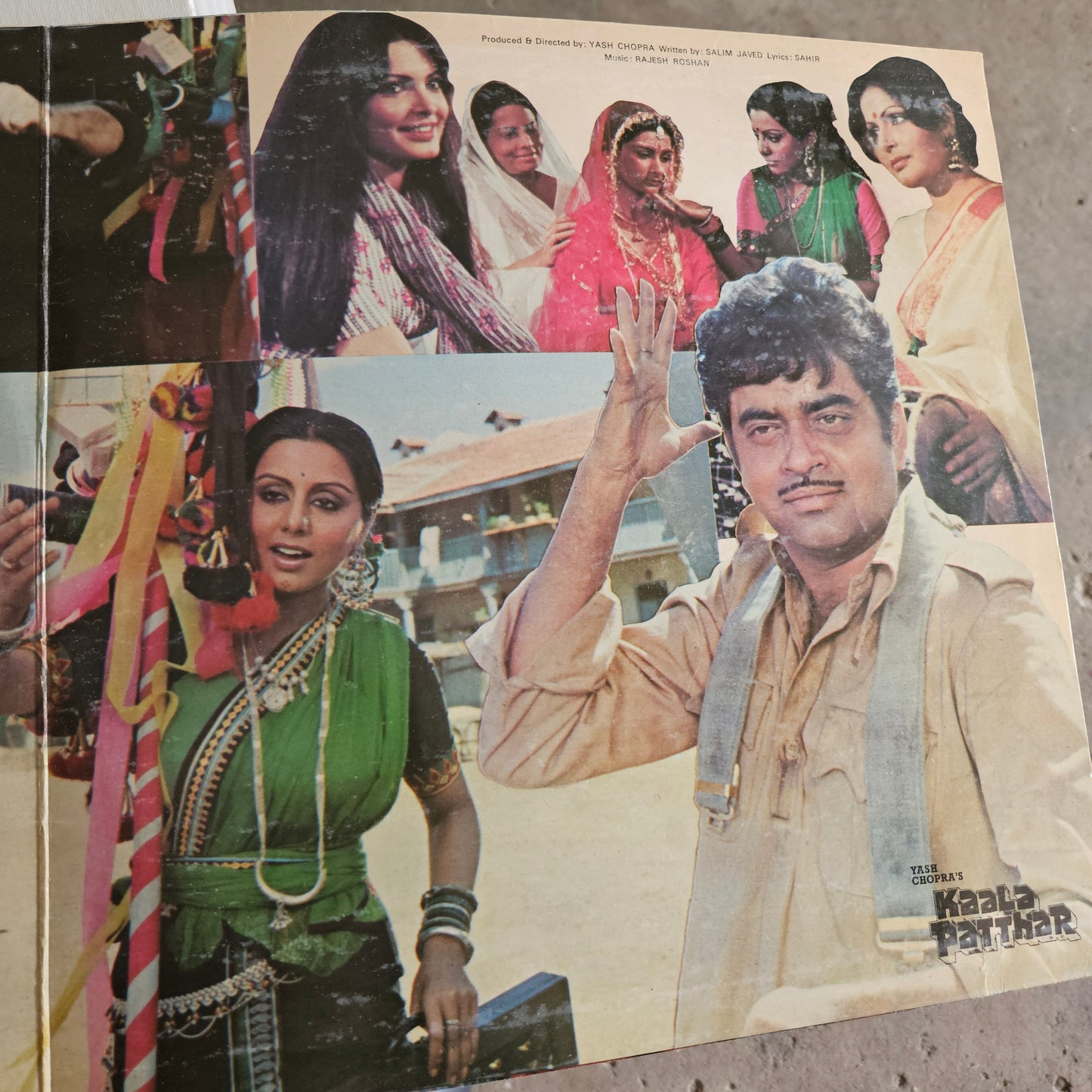 Kaala Patthar - Music by Rajesh Roshan Excellent in Supreme stereo Gatefold edition. Sound acoustic blast