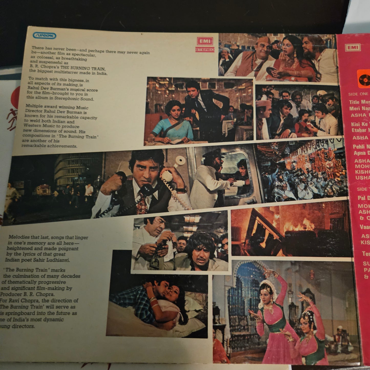The Burning Train - R D Burman Superhit Blockbuster in VG condition