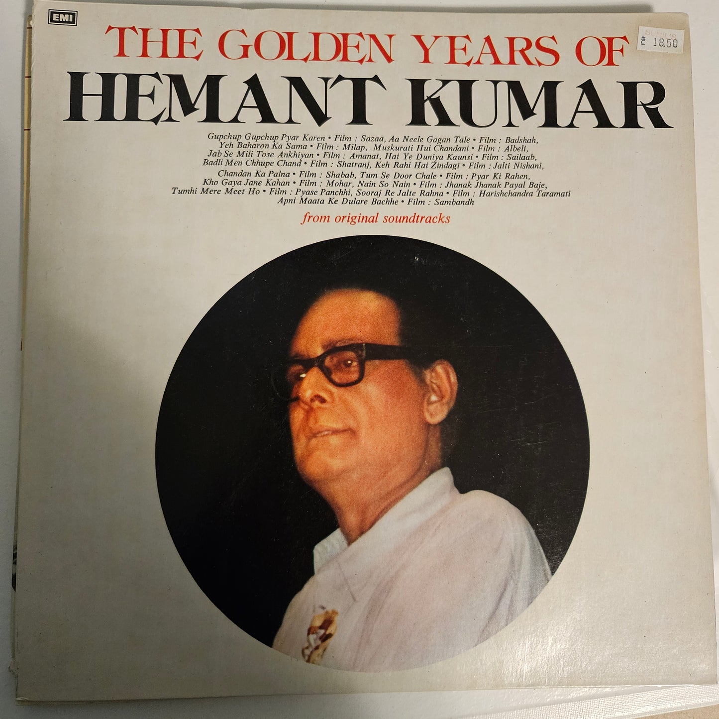 3 Lps Hemant Kumar Great collection Best albums in excellent to near mint
