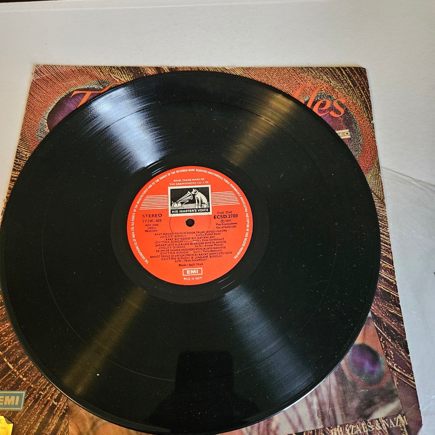 Ghazals - Jagjit Singh and Chitra Singh -   The Unforgettables in excellent condition