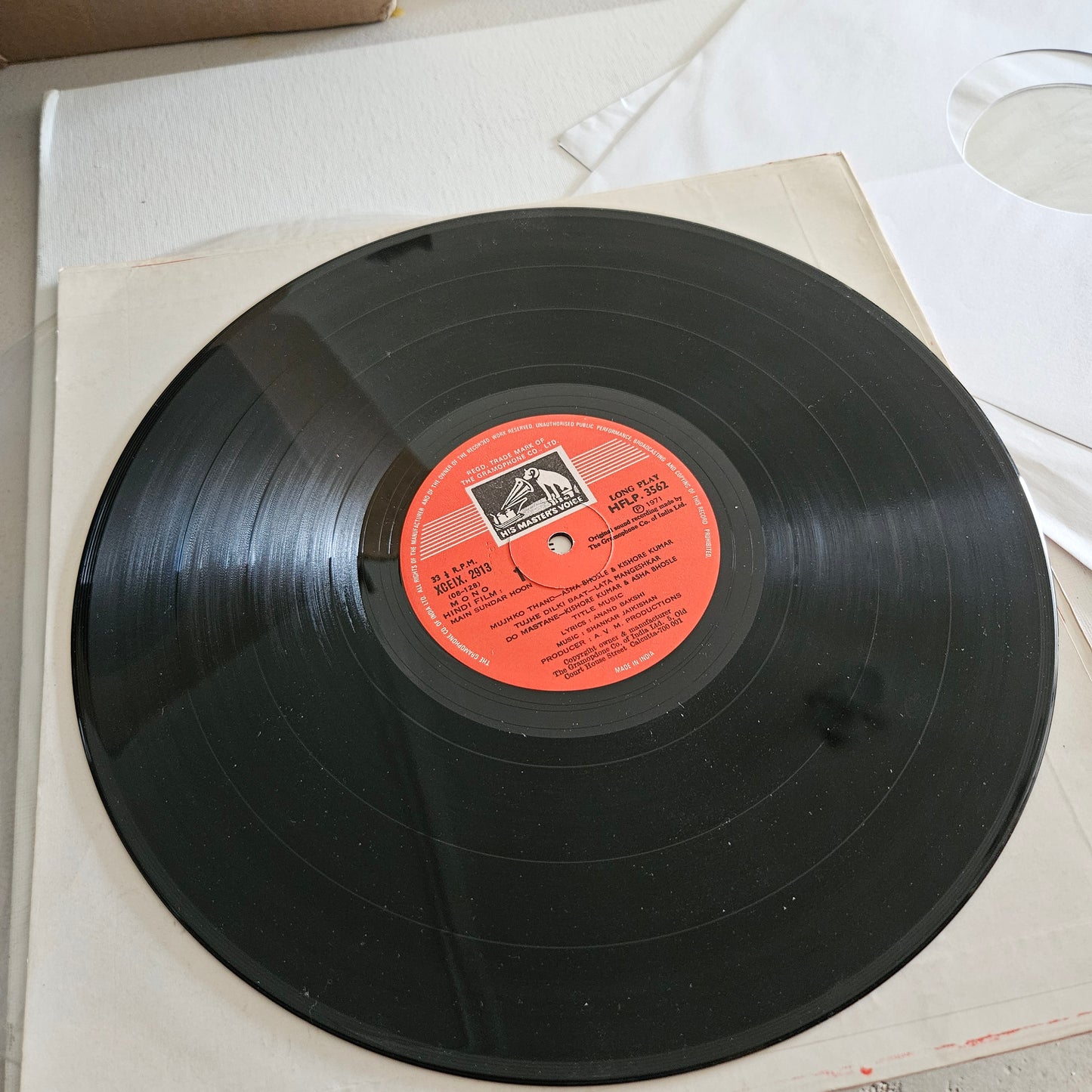 Main Sundar Hoon - Shankar Jaikishan superhit Record in near mint