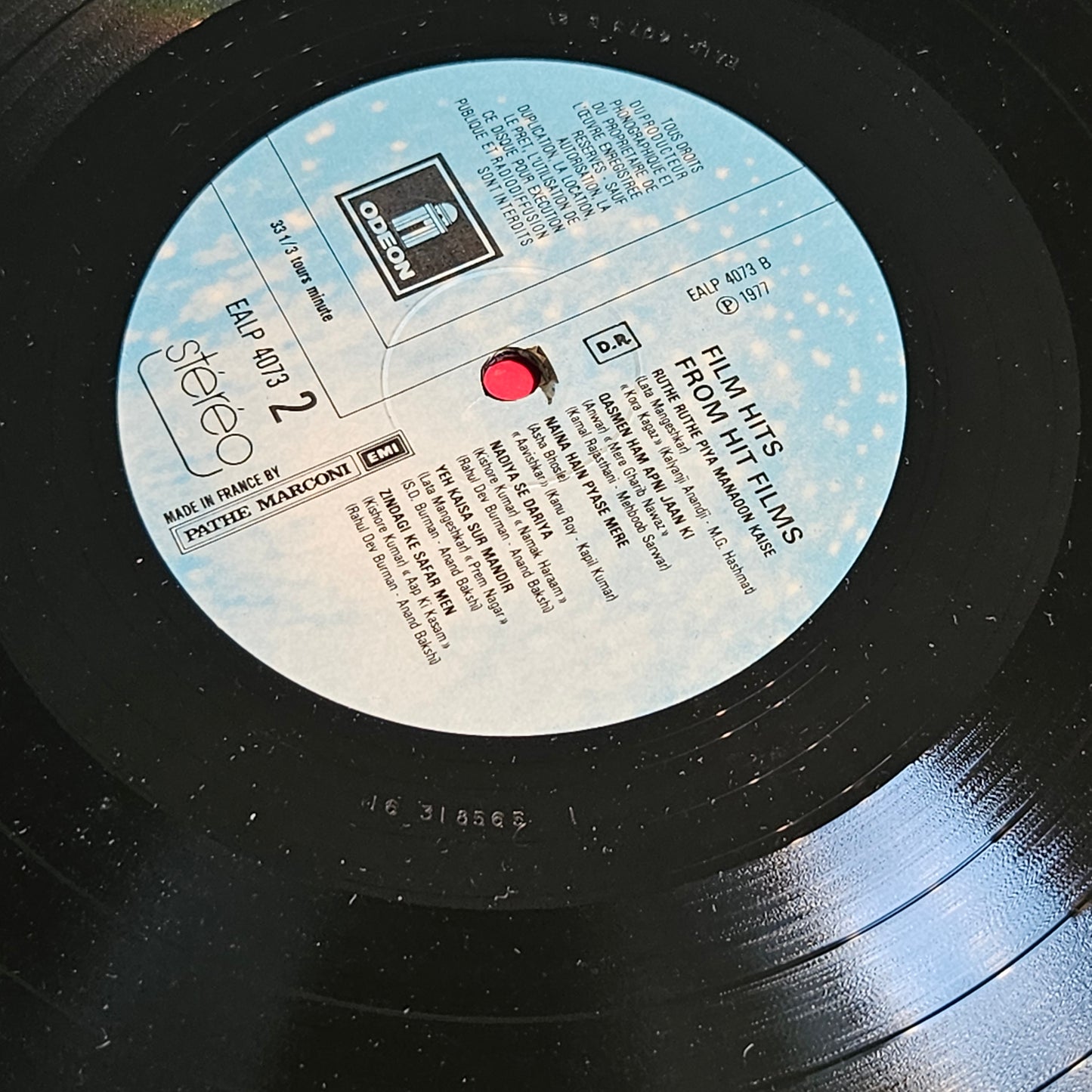 Rare EMI France Pressing Film Hits from Hit films - EALP 4073 in Near mint, A collection of good songs