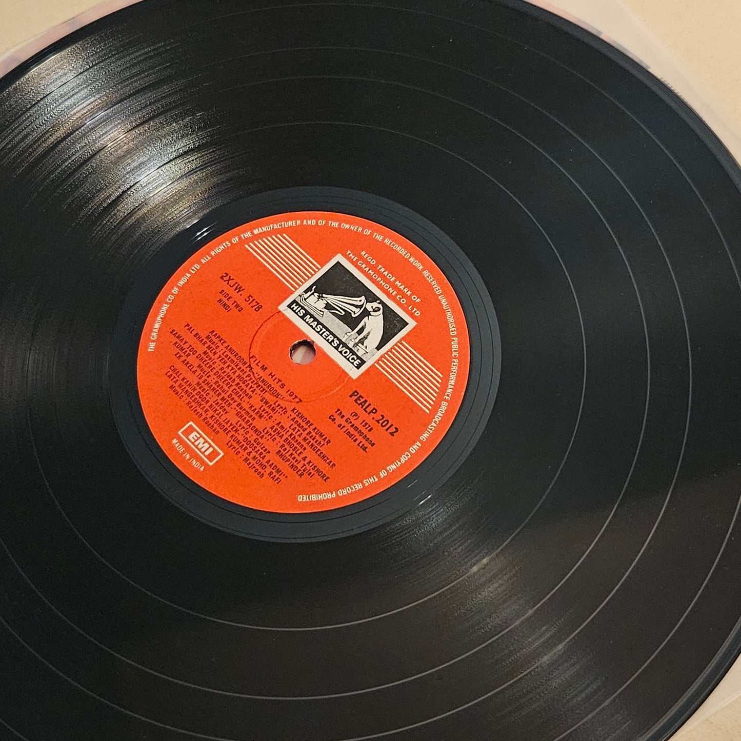 Film Hits 1977 in near mint superhit songs Supreme category