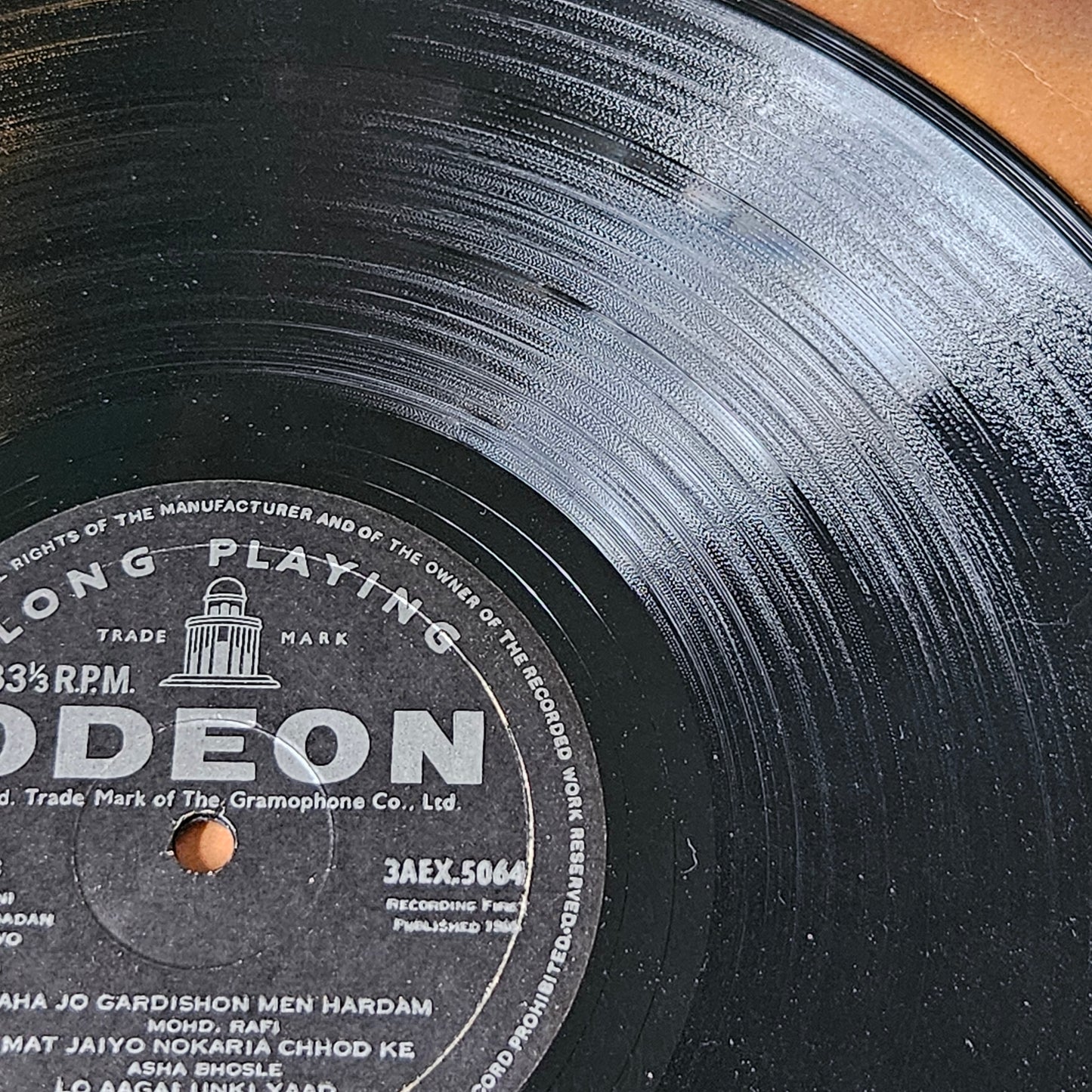 Do Badan- 1st odeon Ring Filmfare winner Superhit Ravi album in excellent to near mint