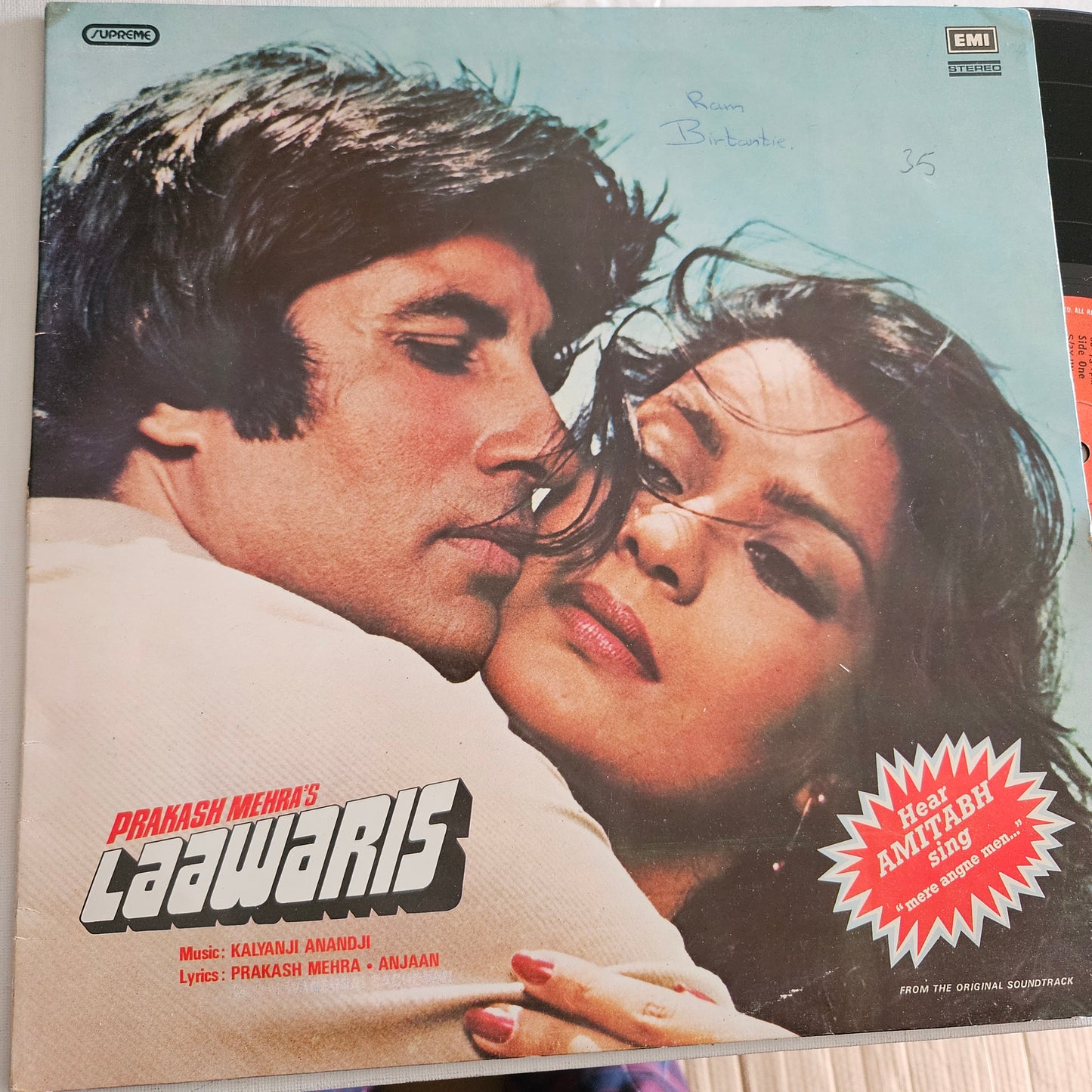 Laawaris - Amitabh blockbuster Music by Kalyanji Anandji in near mint Psych Funk- Gatefold edition