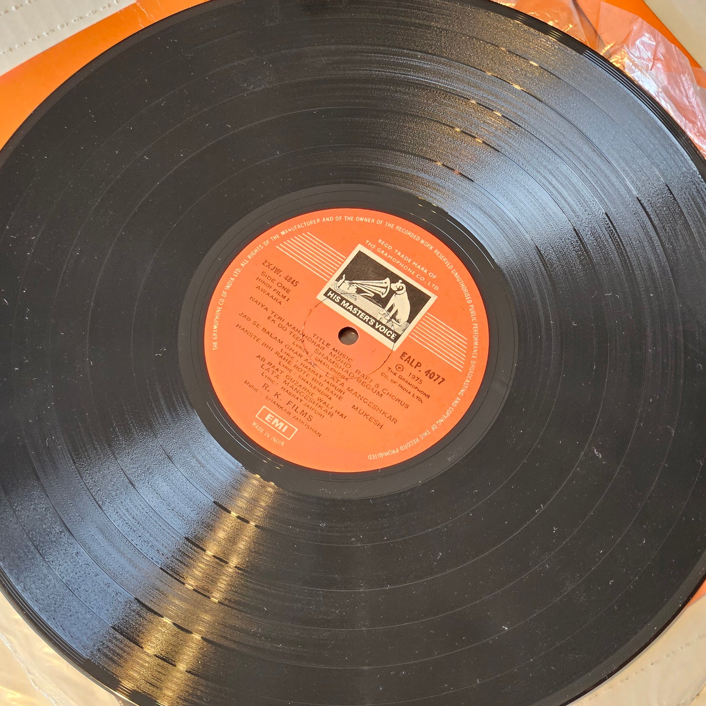 Awara - Shankar Jaikishan OST superhit in pristine condition