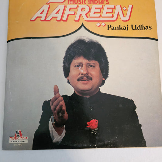 Pankaj Udhas - Aafreen - 2 LP set excellent to near mint