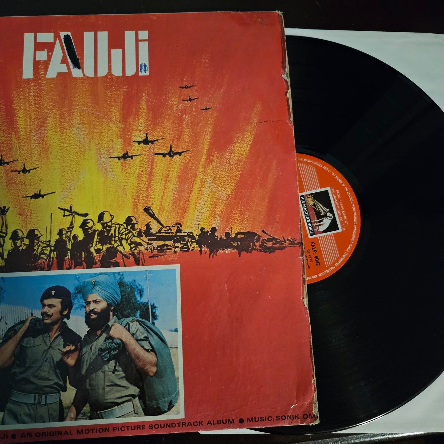 Fauji - Sonik Omi Blockbuster rare 1st reddog hmv edition rare in Near Mint