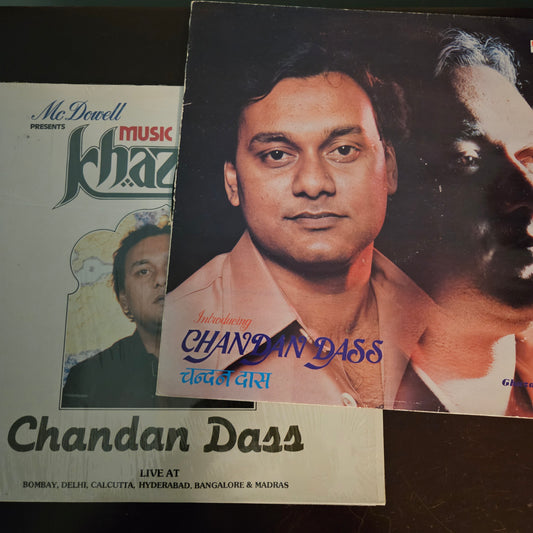 GHAZALS - 2 LPs CHANDAN DASS Stereo in Near MINT