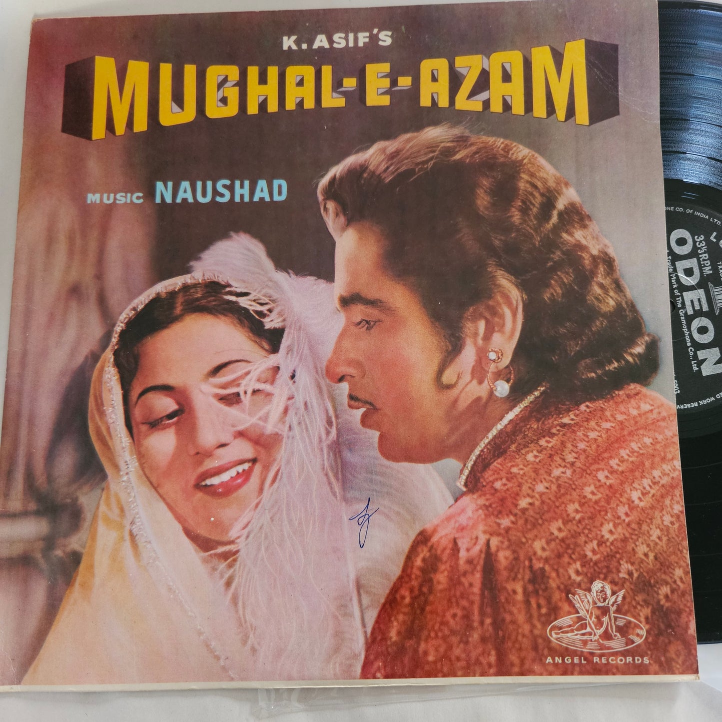 Mughal-E-Azam - Superhit Naushad and K Asif classic in Odeon in Near Mint condition