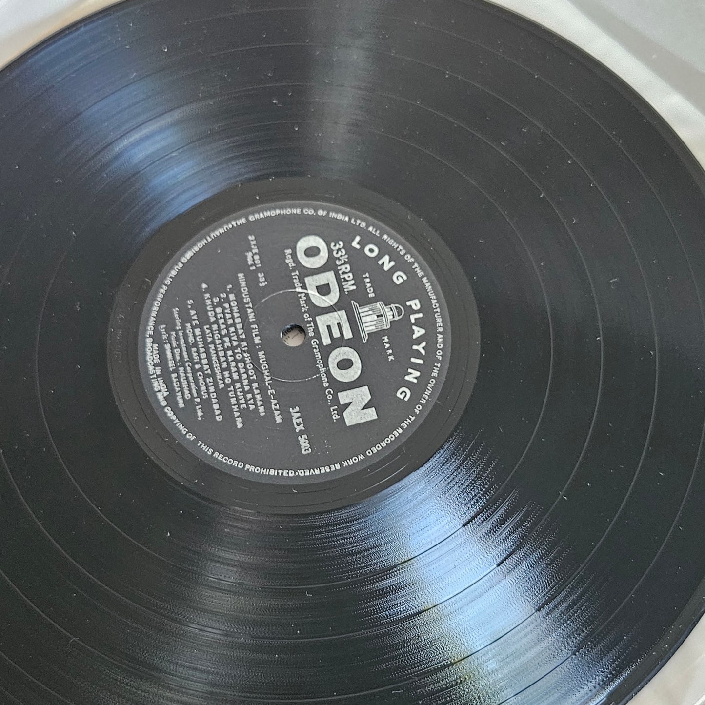 Mughal-E-Azam - Superhit Naushad and K Asif classic in Odeon in Near Mint condition
