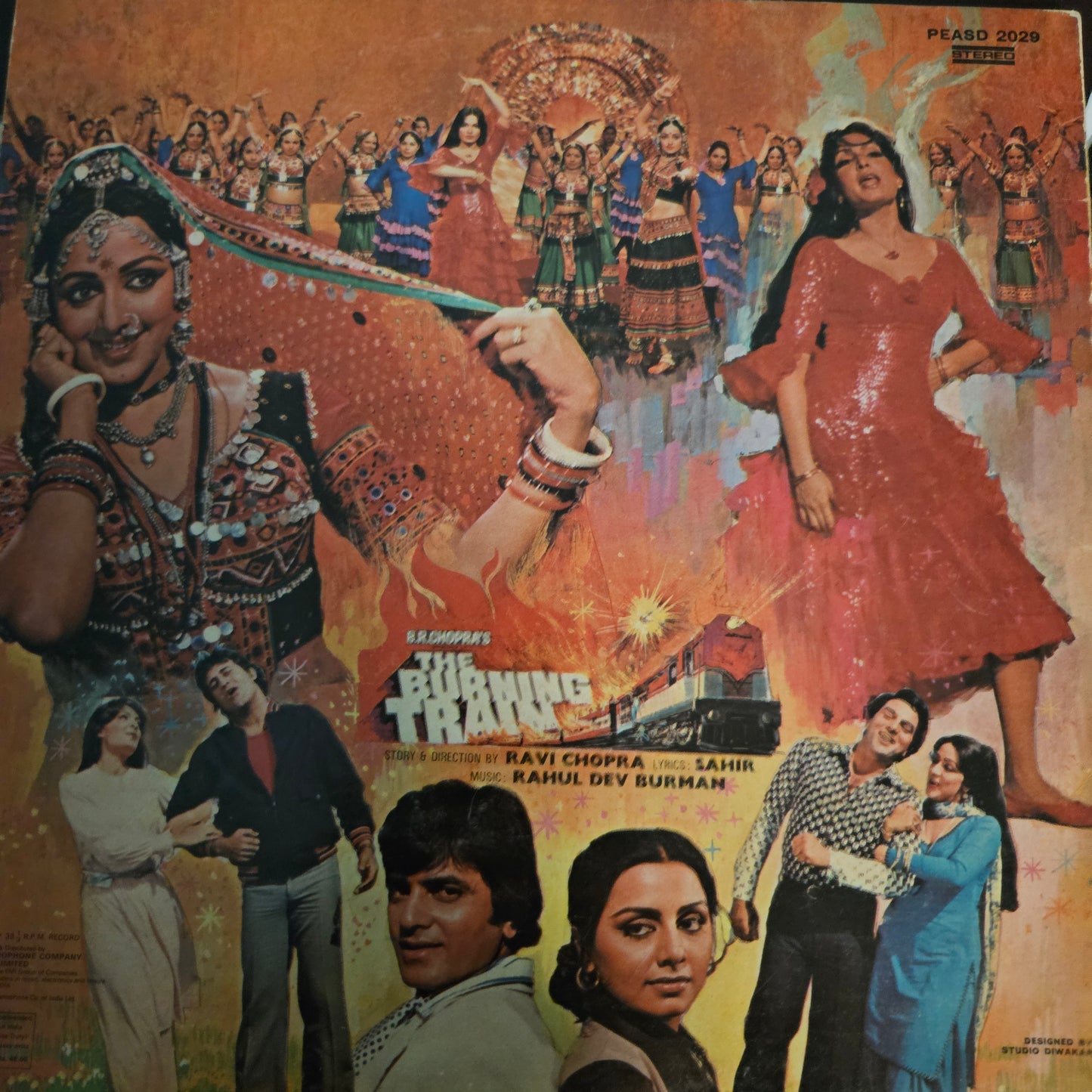 The Burning Train - R D Burman Superhit Blockbuster in VG condition