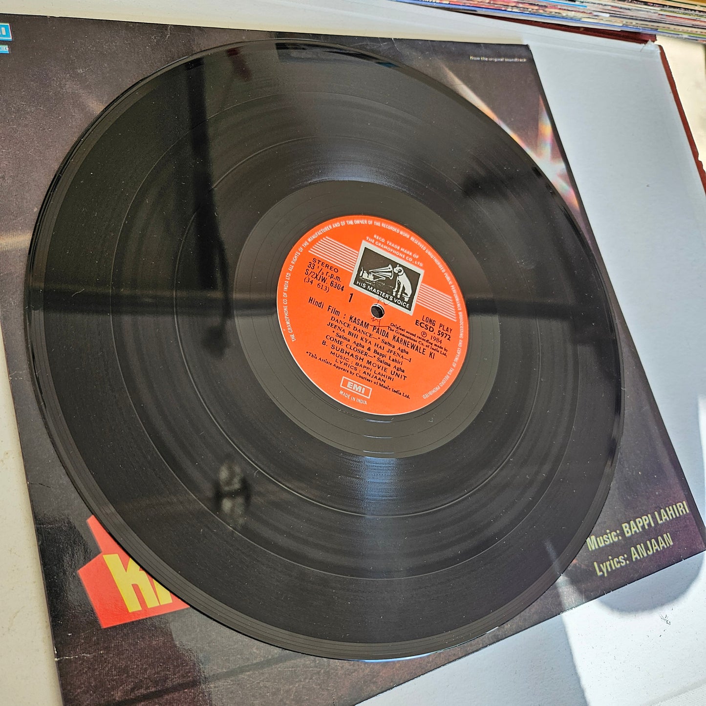 KASAM PAIDA KARNEWALI KI - Bappi Lahiri Super hit in near mint PSYCH FUNK