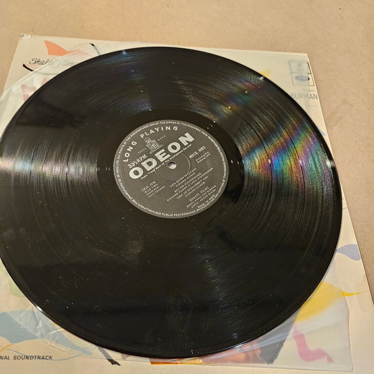 3 LPs package R. D. Burman blockbuster hits Apna Desh, Kati Patang and Caravan in Near mint