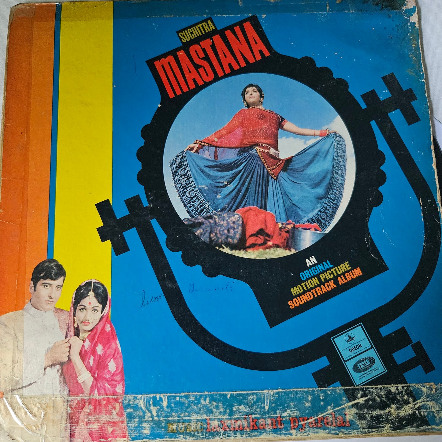 Mastana - 1st odeon Pressing - Music by Laxmikant Pyarelal in VG(90% condition)