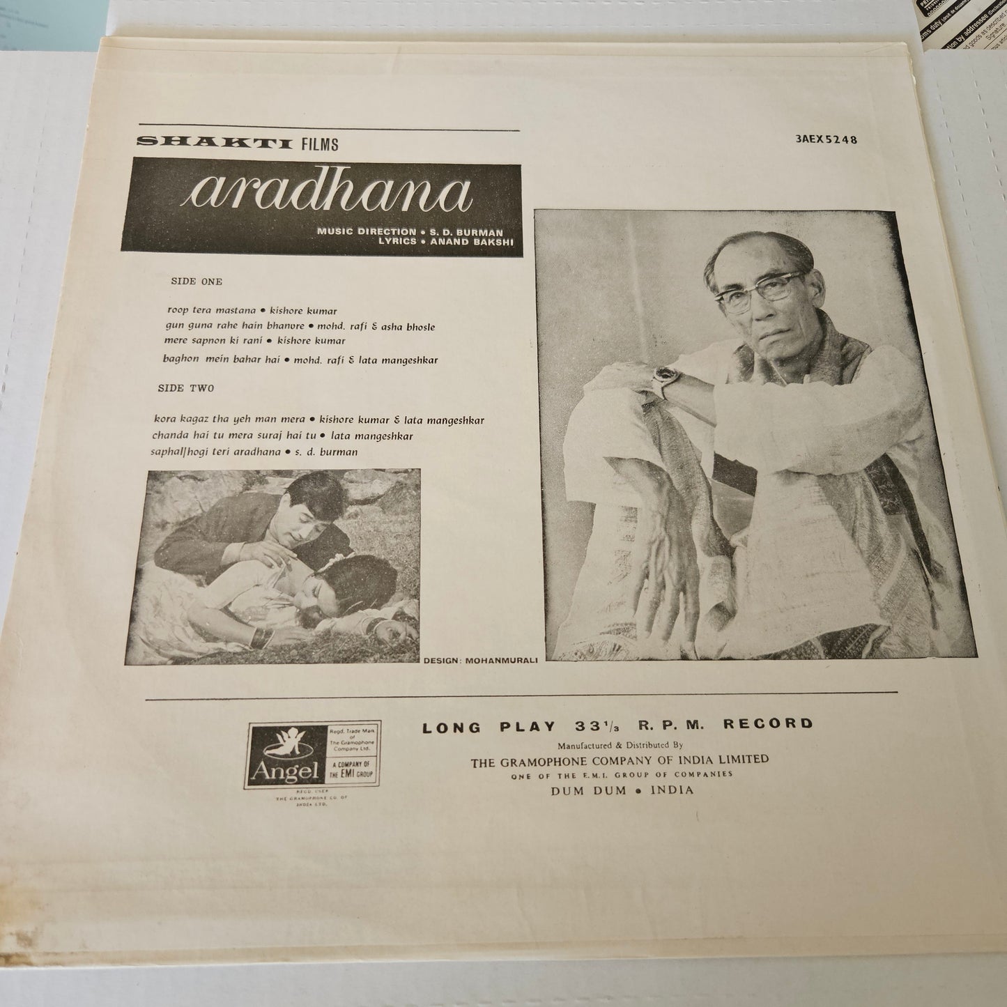 Aradhana - Super duper hit of S D Burman in near mint Pristine like unplayed