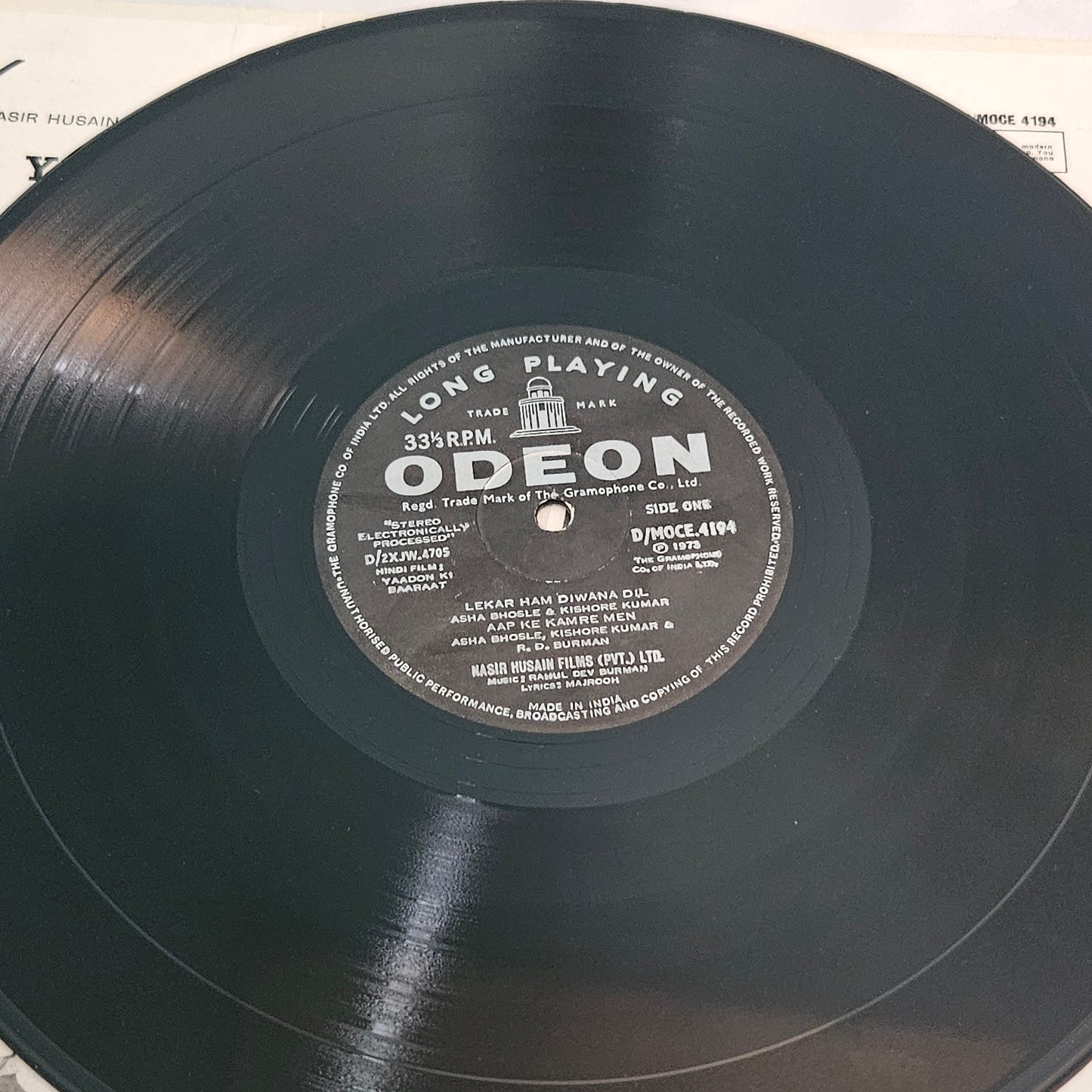 Yaadon Ki Baaraat - R D Burman superhit blockbuster in excellent condition