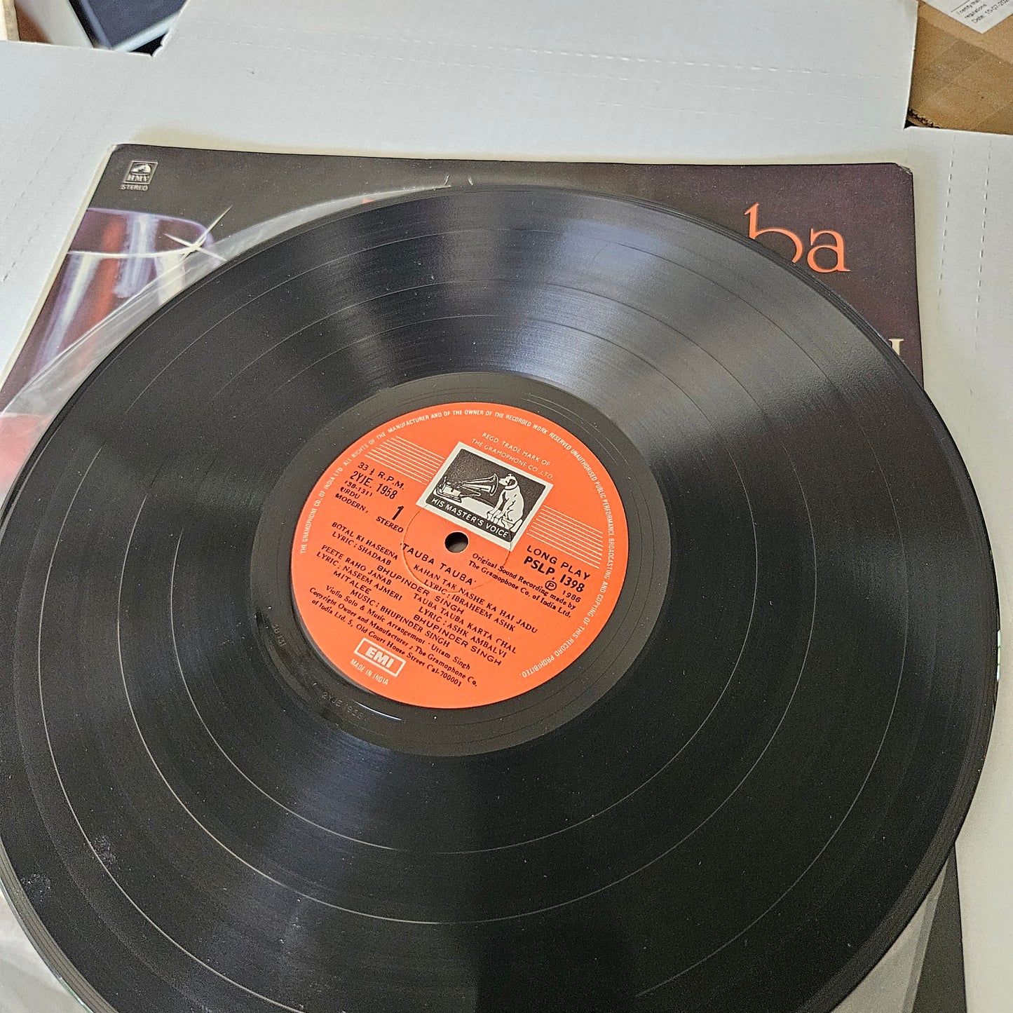 Bhupinder Singh and Mitalee - Tauba Tauba - In excellent condition