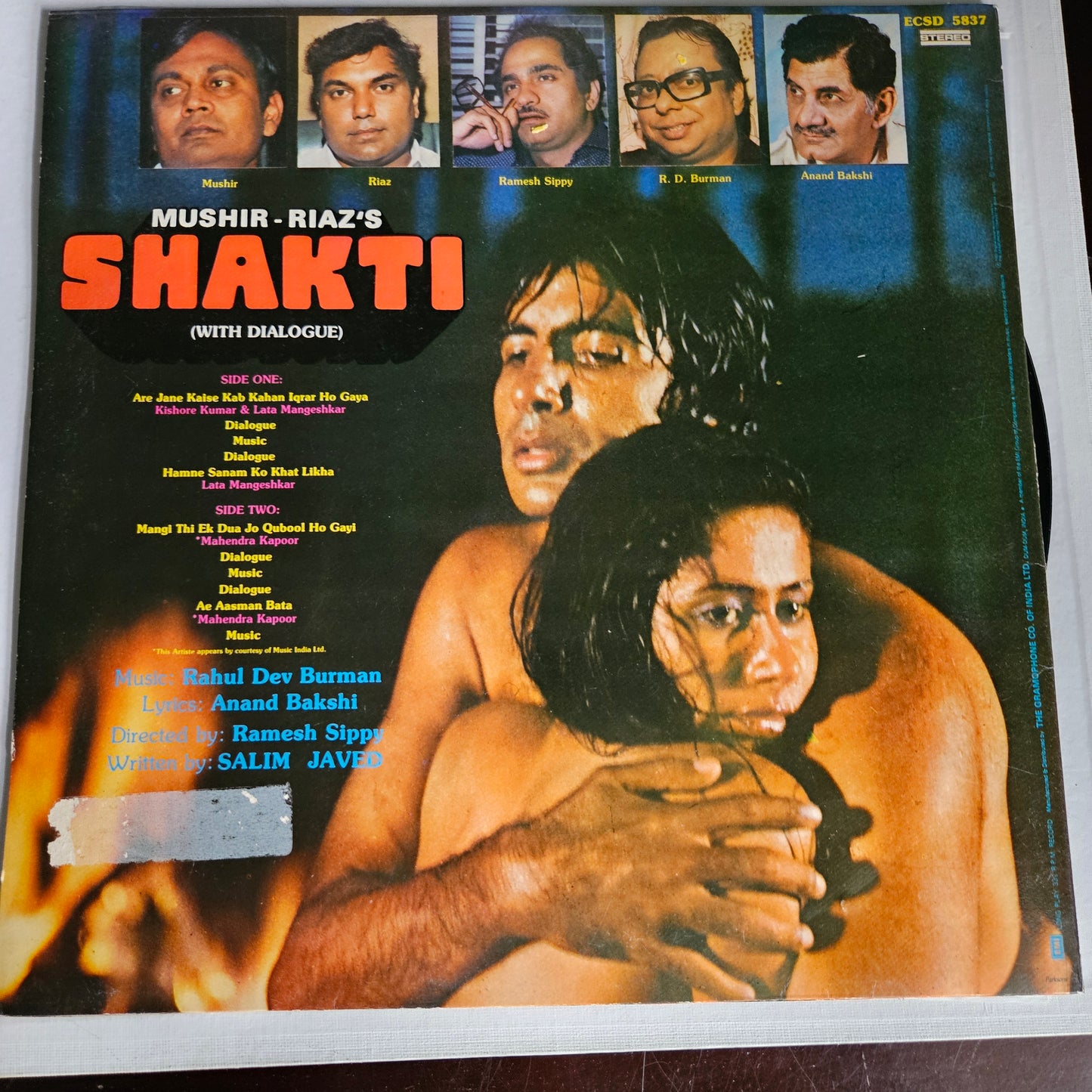 Shakti - R D BURMAN Blockbuster in Near Mint Supreme Stereo Gatefold