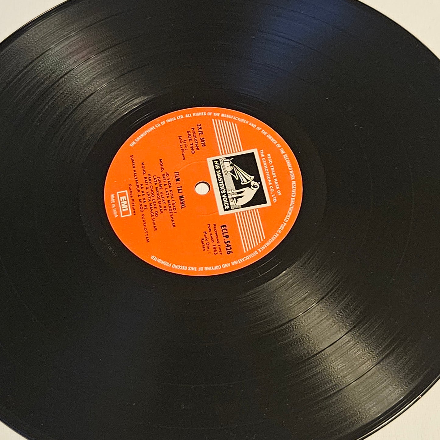 Taj Mahal - Music by Roshan eternal classics in excellent condition