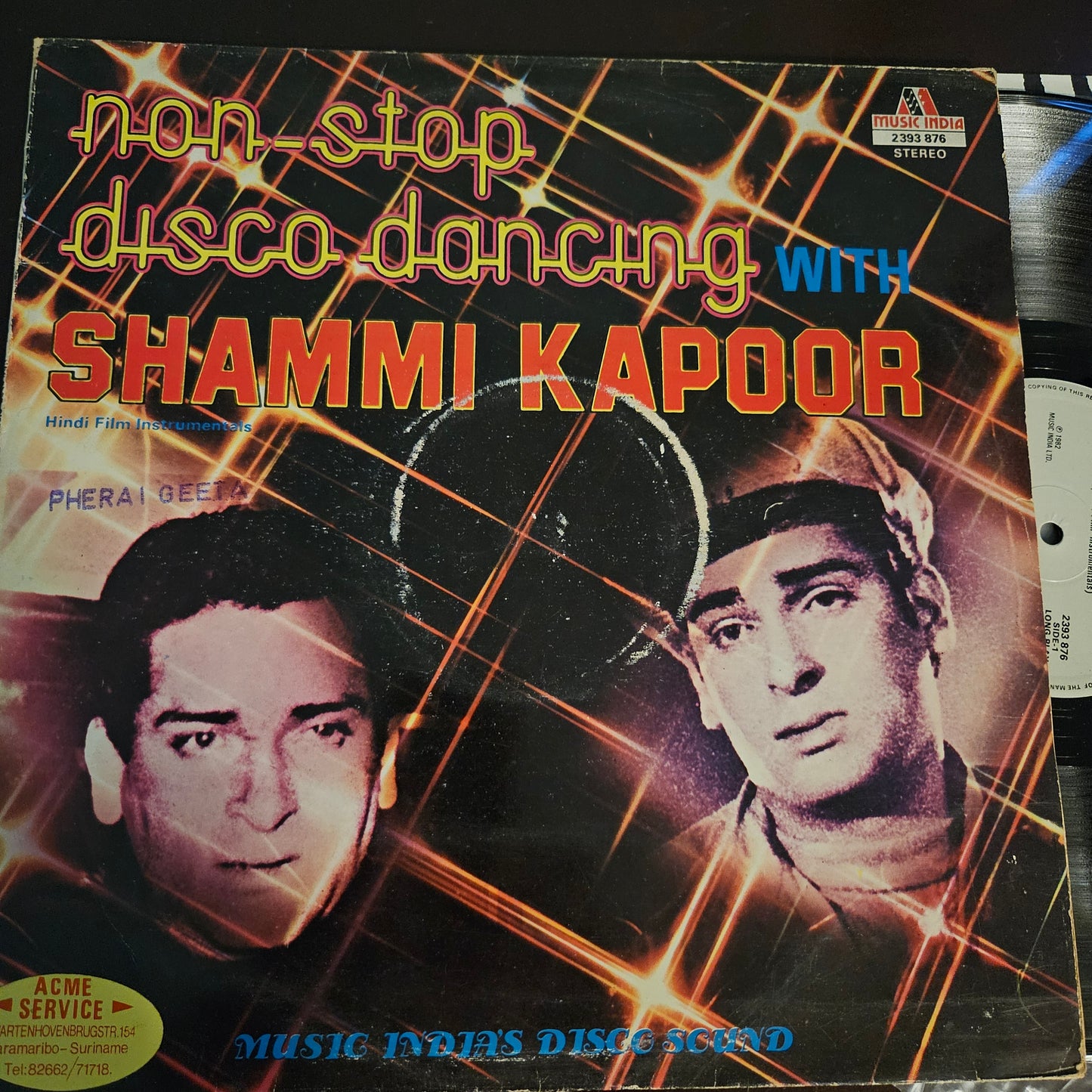NonStop disco dancing with Shammi Kapoor in excellent condition MIL 2393876