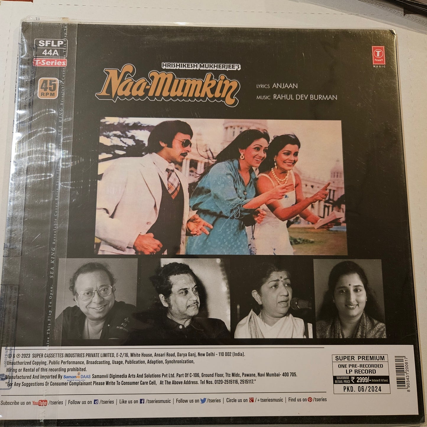 Naa-Mumkin- Rahul Dev Burman First release Brand new sealed