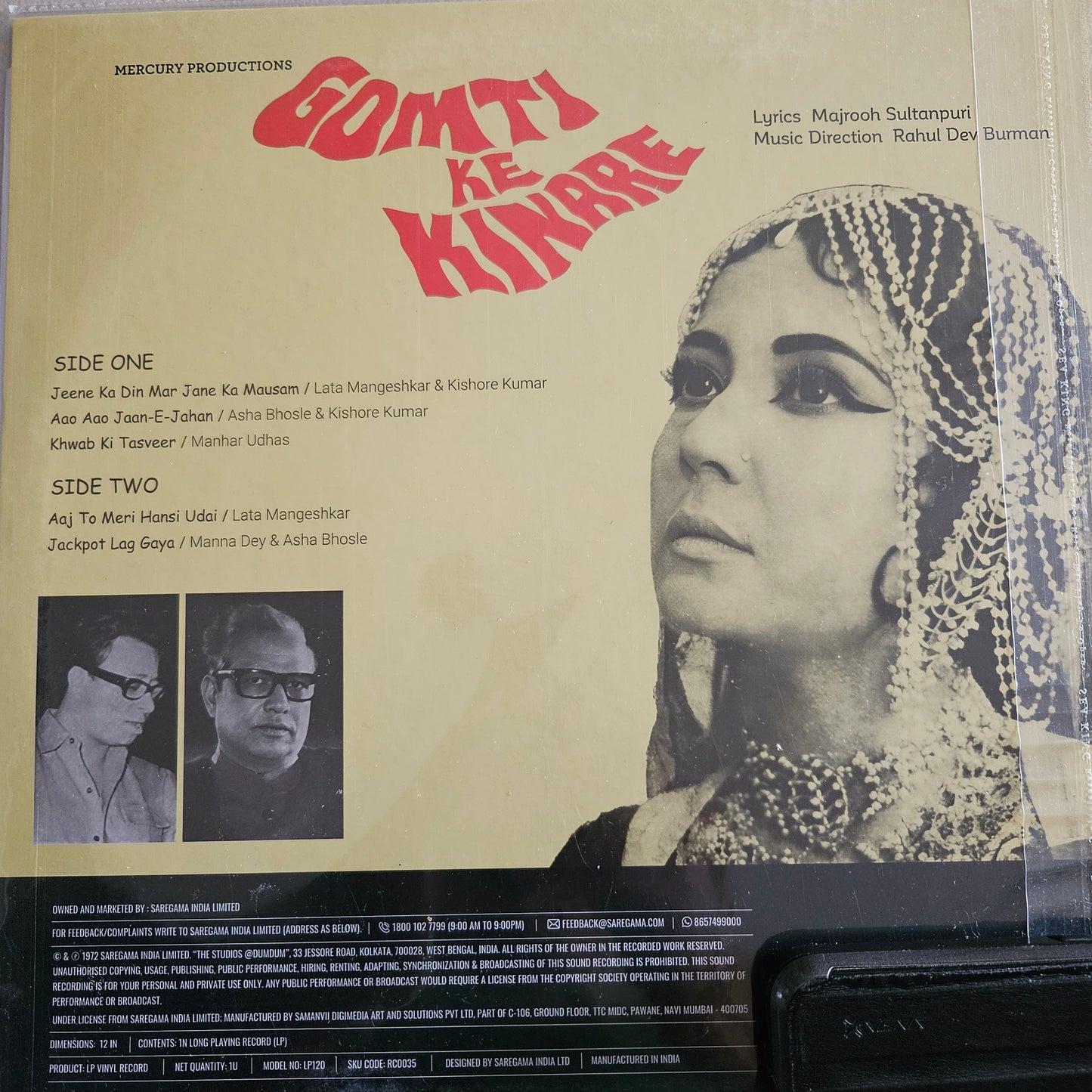 Gomti ke Kinare - New issue R D Burman mint sealed