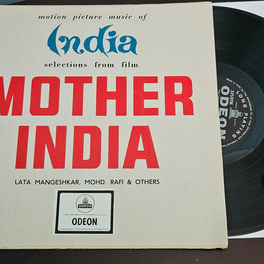 Mother India - 1st ring odeon in classic Superhit excellent - music by Naushad - rare