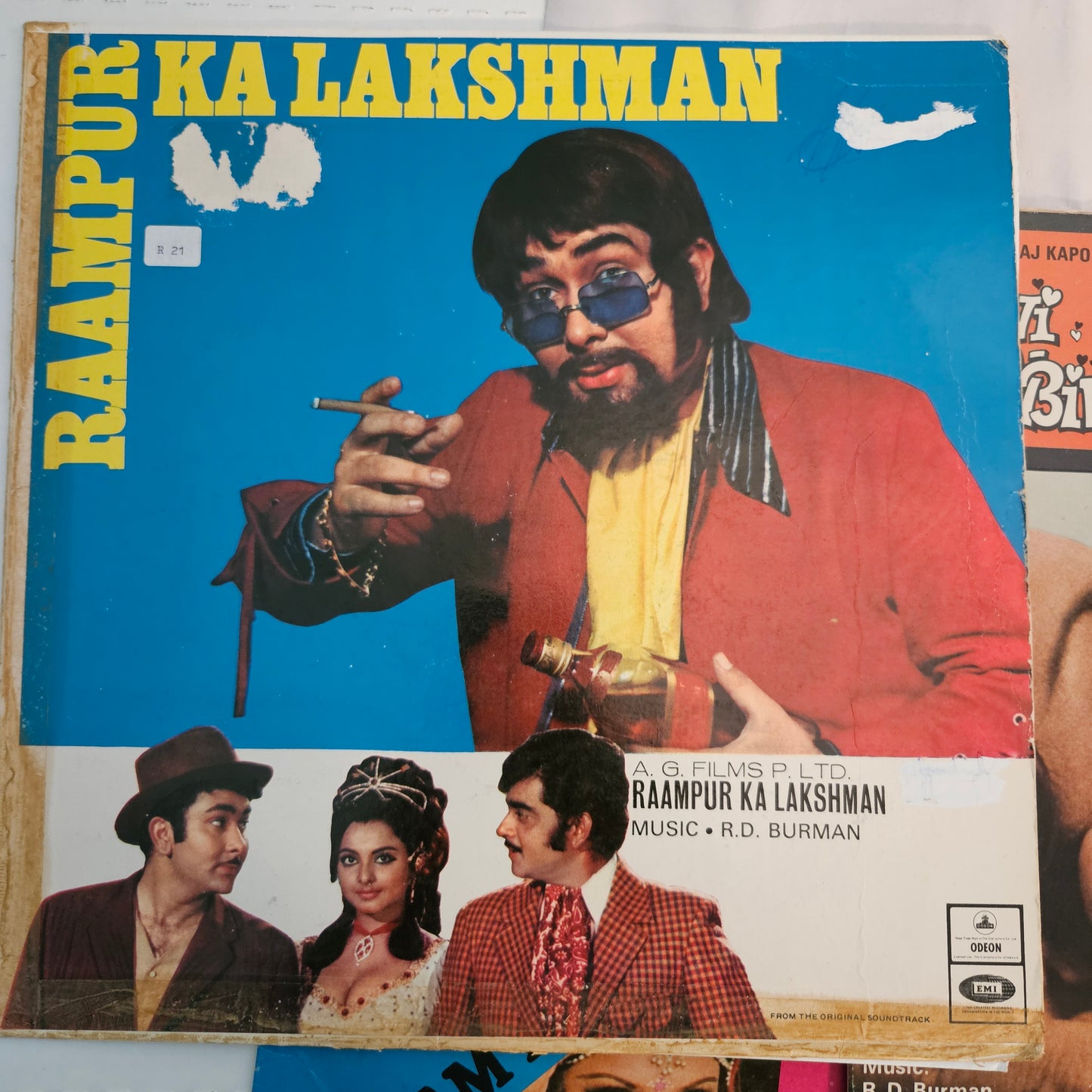 3 LPs package R D Burman and Randhir Kapoor in Excellent