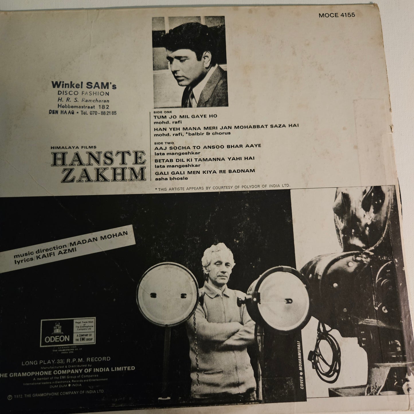 Hanste Zakhm - Madan Mohan classic in VG+