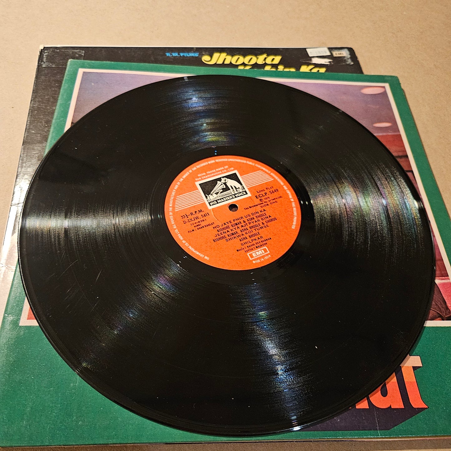 Khel Khel Mein + Jhoota Kahin Ka + Dhan Daulat R. D. Burman, Rishi Kapoor Neetu Singh records in excellent to Near Mint