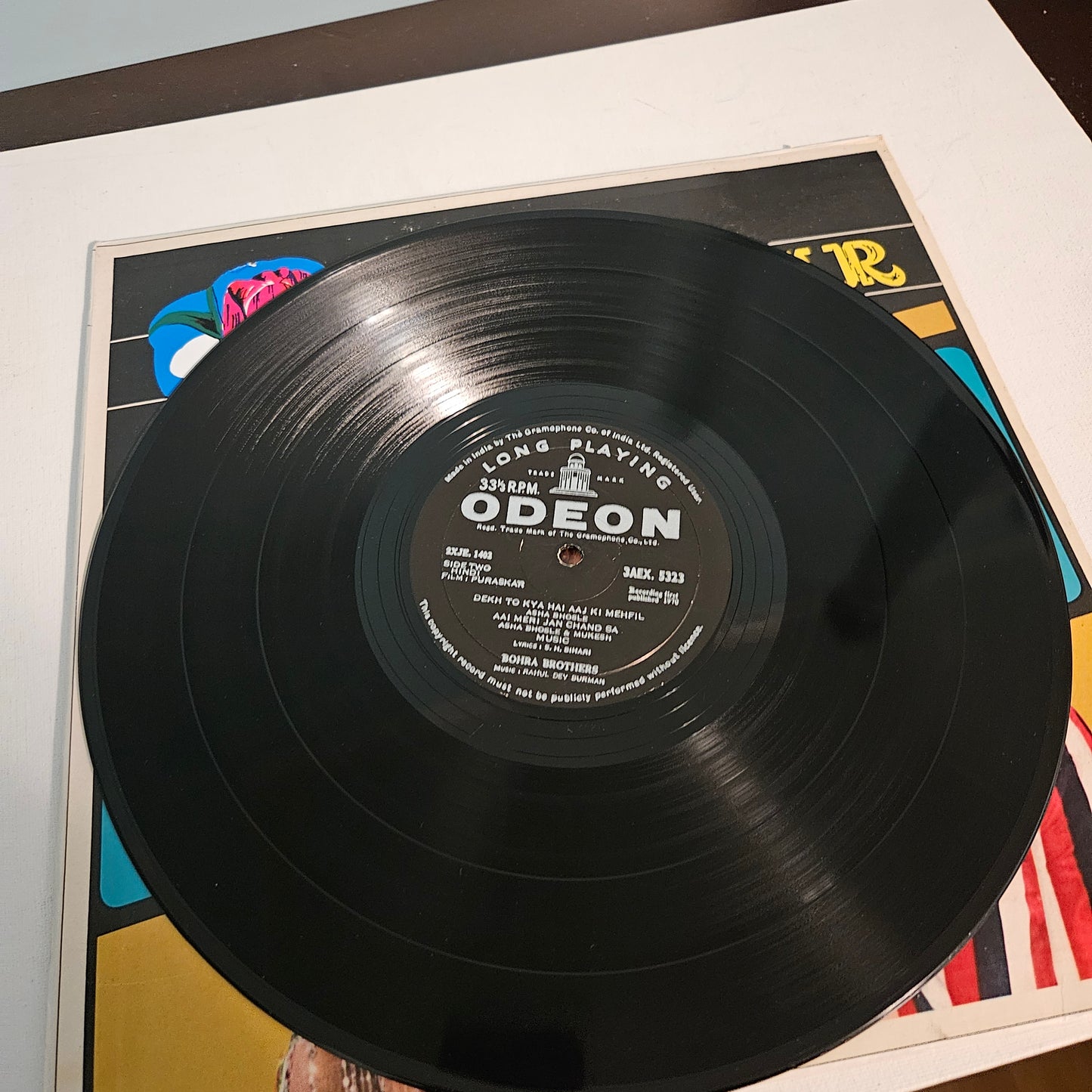 Puraskar - 1st edition Ring Odeon - R D Burman Rare in near mint