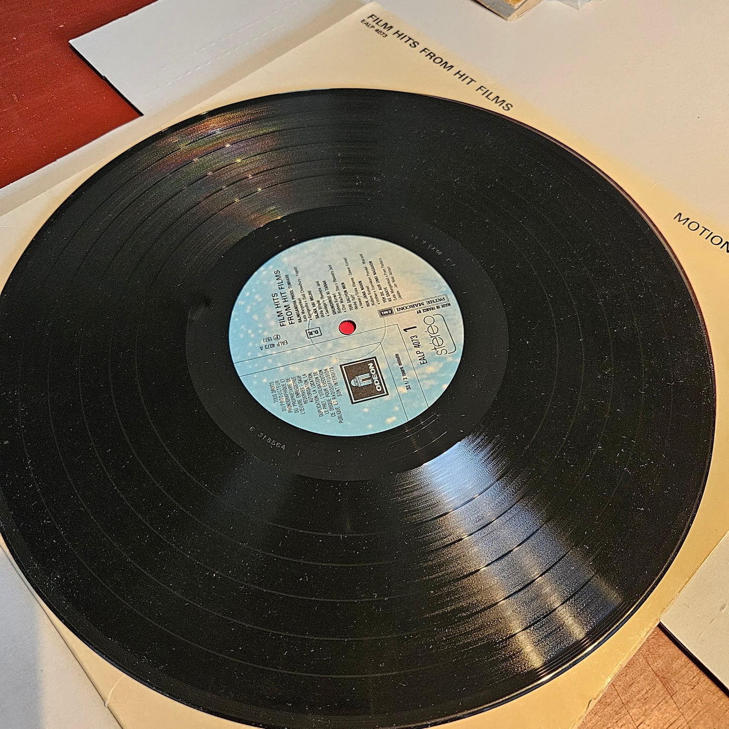 Rare EMI France Pressing Film Hits from Hit films - EALP 4073 in Near mint, A collection of good songs