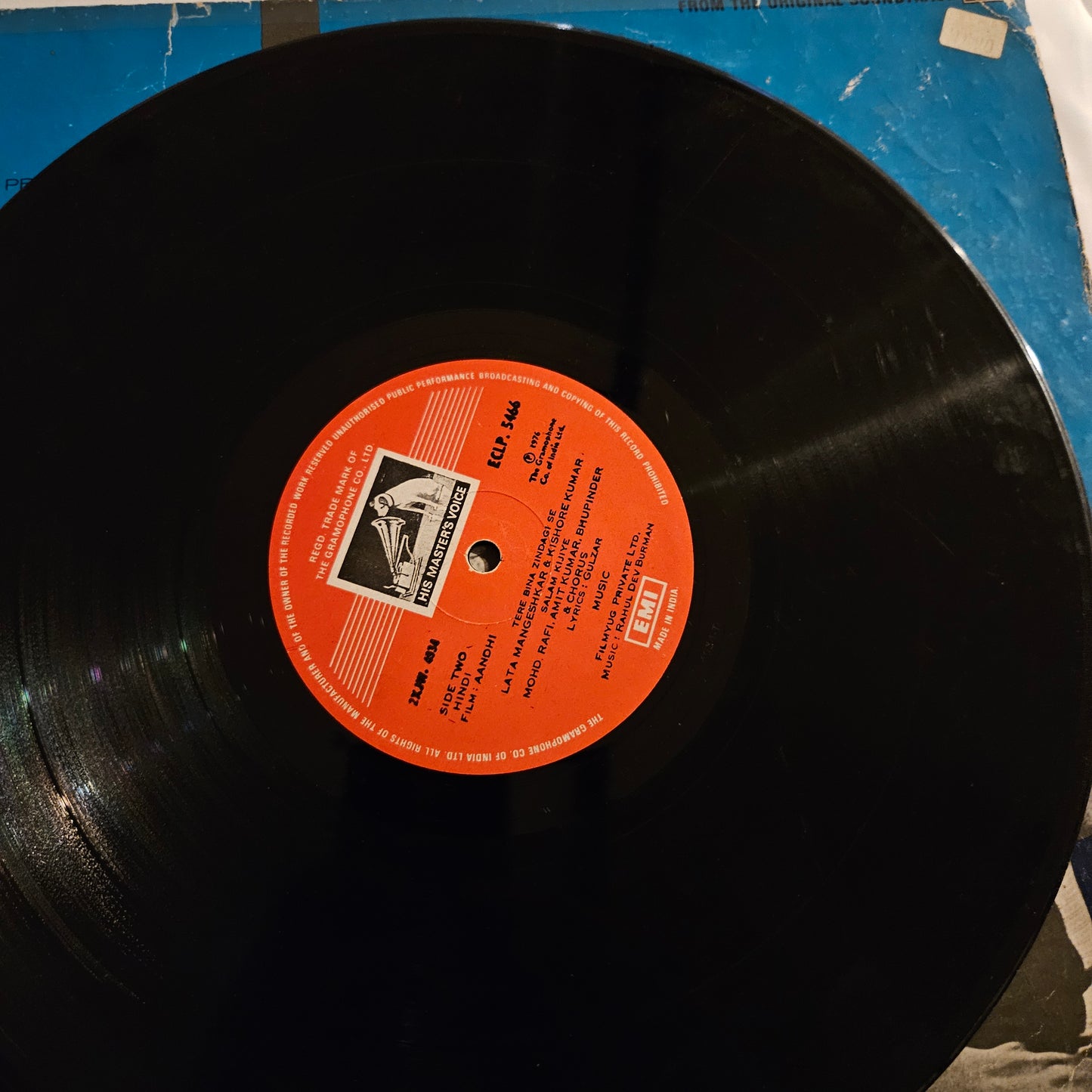 Aandhi - R D Burman and Gulzar 1st issue in Vg+ condition