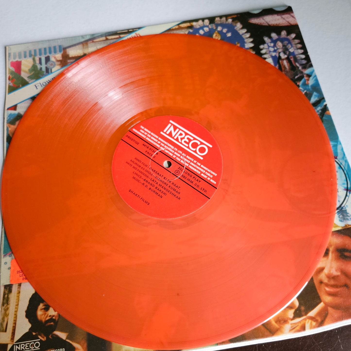 Barsaat ki ek raat Colored Vinyl - R D Burman Blockbuster in gatefold Near Mint Collectible