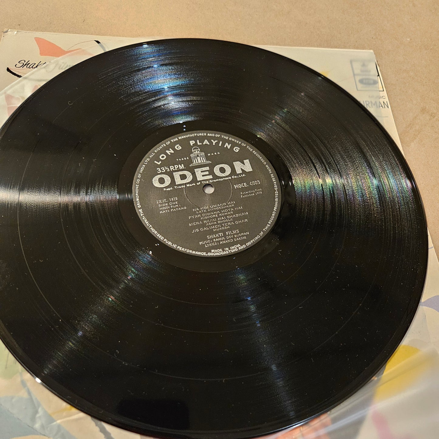 3 LPs package R. D. Burman blockbuster hits Apna Desh, Kati Patang and Caravan in Near mint