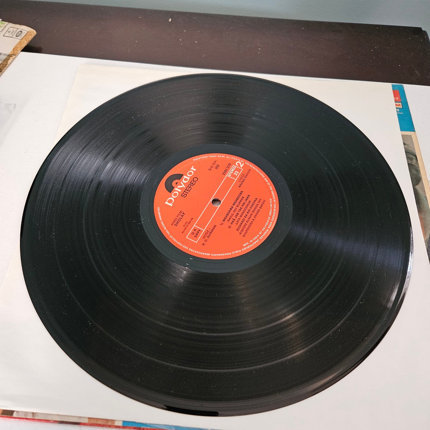 Sholay - R D Burman blockbuster in near mint condition - Pristine Collectible