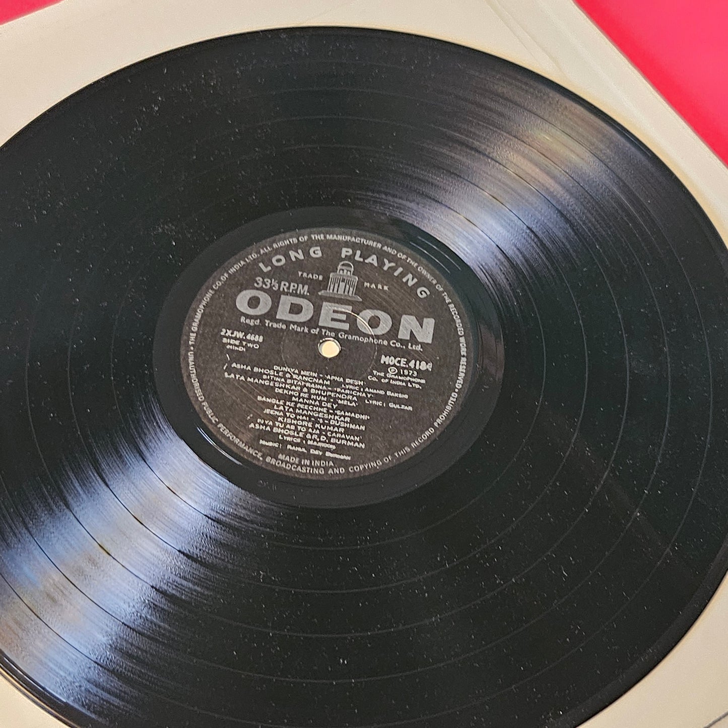 R. D. Burman - Odeon - Hits Of Rahul Dev Burman in near mint condition with Chess picture in Pristine condition