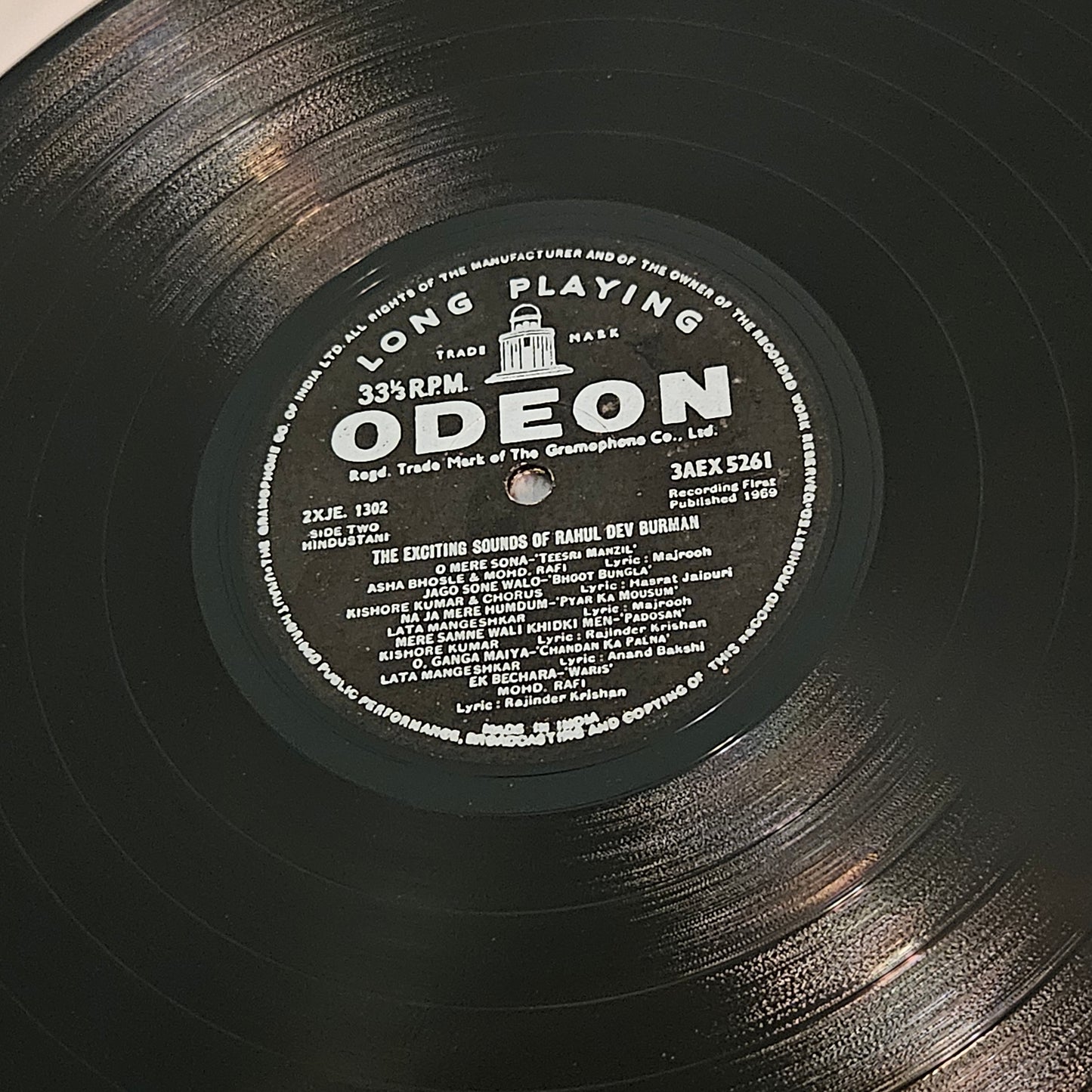 Rahul Dev Burman - Heavy odeon The Exciting Sounds Of Rahul Dev Burman in VG++ condition