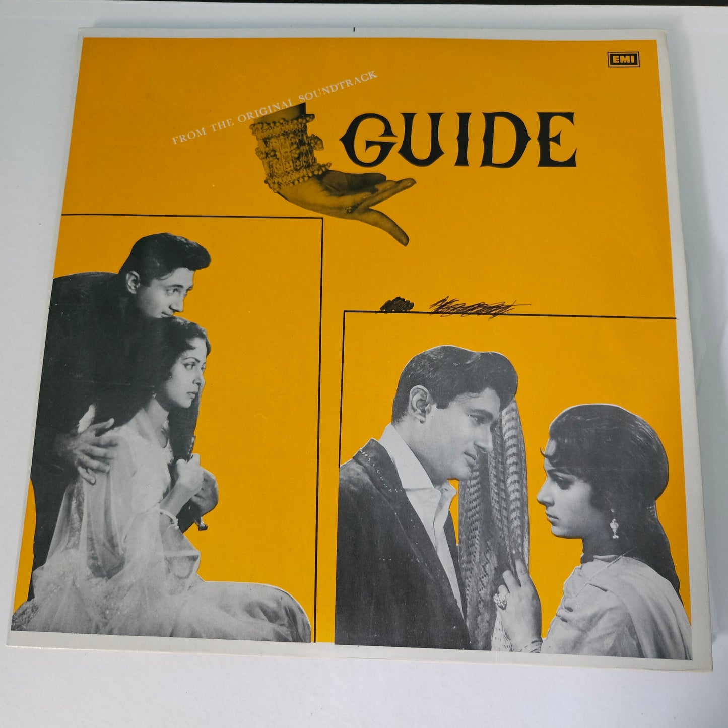 3 LPs package S D Burman blockbuster Sharmilee , Abhimaan and Guide excellent