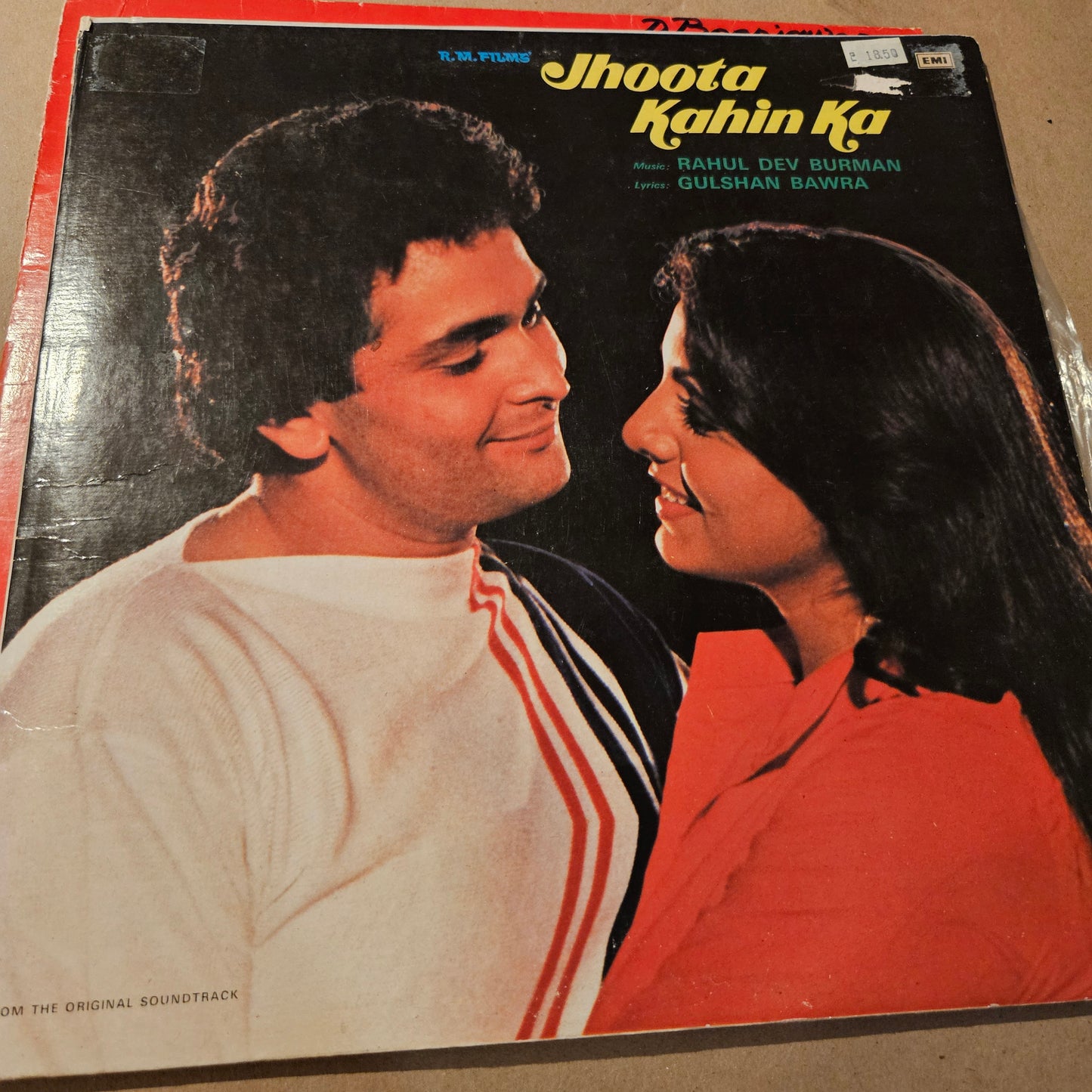 Khel Khel Mein + Jhoota Kahin Ka + Dhan Daulat R. D. Burman, Rishi Kapoor Neetu Singh records in excellent to Near Mint